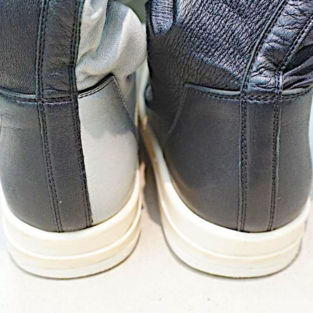 Authentic Rick Owens 19 AW Leather Stocking Thigh High Sneaker Shoes - Picture 6 of 9